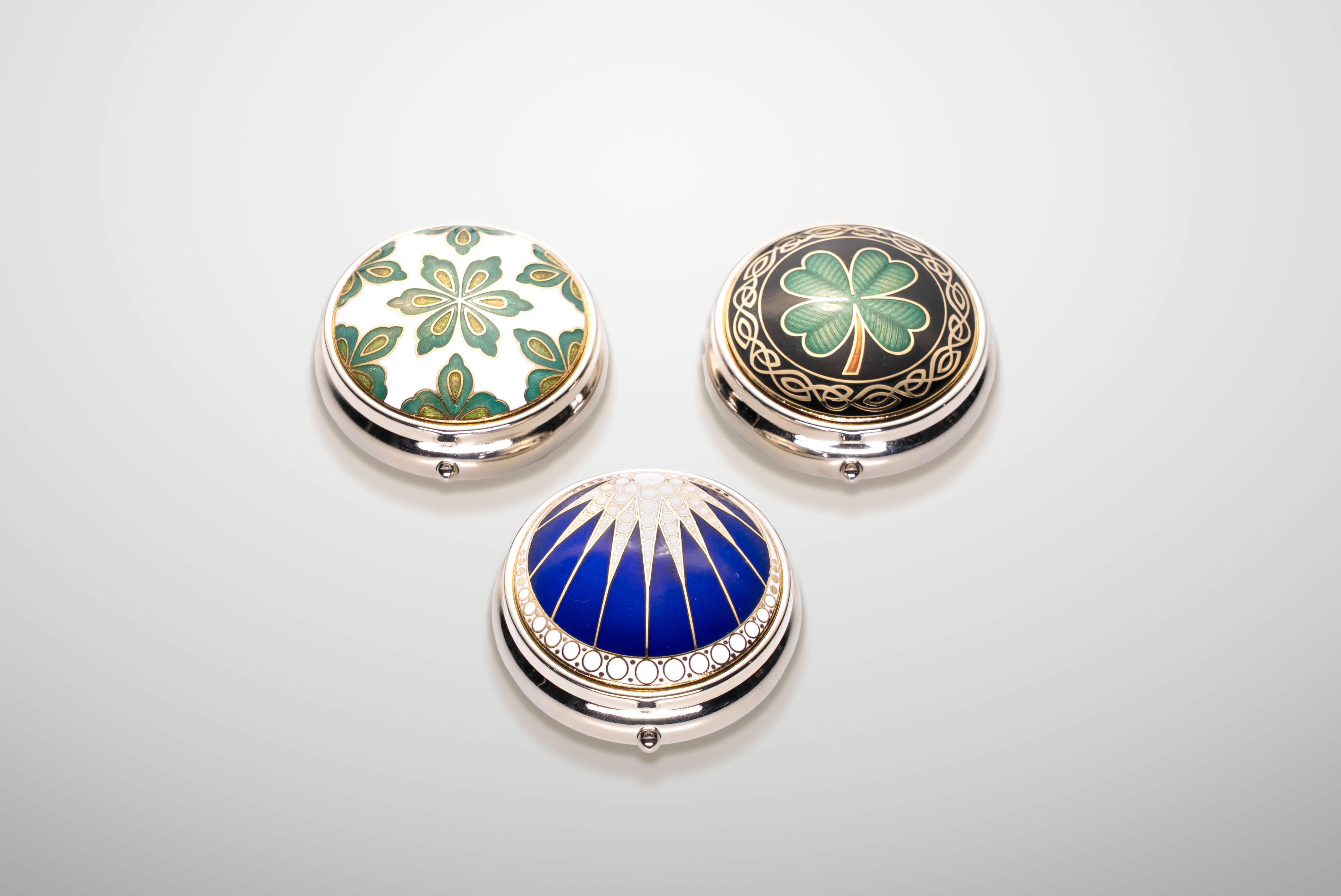 景泰藍琺瑯大圓萬用盒